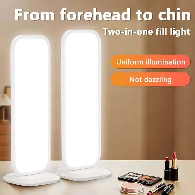 Beauty Makeup Video - LED Desktop Halbkörper-Aufnahmelampe 2700-6500K Dimmbare Selfie-Make-up-Leuchte