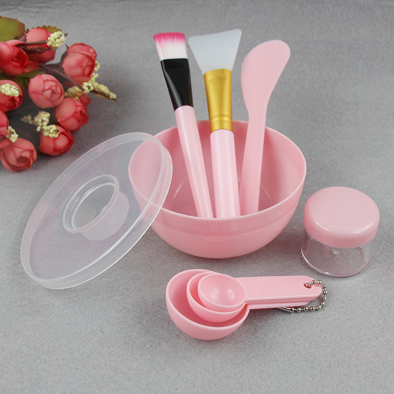 Beauty Makeup Bar - 1 Set Gesichtsmasken-Bürsten- und Schalen-Set mit