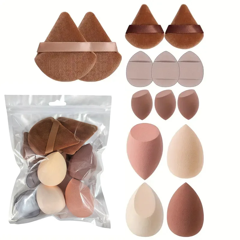 Beauty Bay Makeup - 14Pcs Make-Up Schwamm Set Schönheit Schwämme