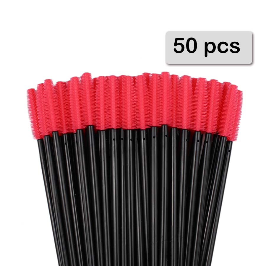 Beauty Makeup Women - Silikon-Mascara-Applikatoren, Einweg-Wimpernbürsten, Kamm, Schönheits-Make-up-Pinsel für Frauen,
