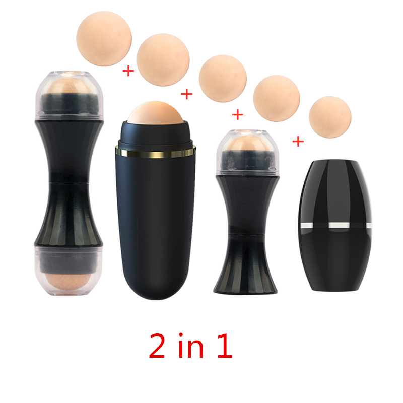 Beauty Natural Makeup - 2 in 1 Öl Absorbieren Roller