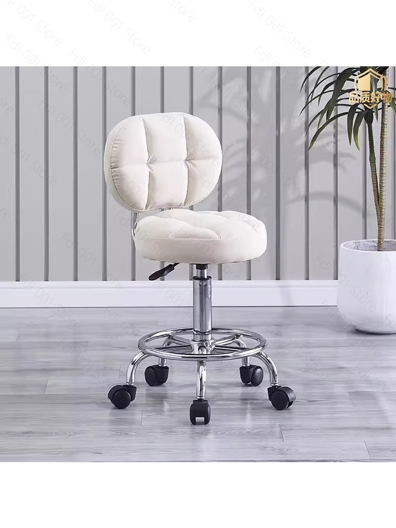 Beauty Makeup Bar - Verstellbarer Hocker für Nagelstudio, Make-up, Friseursalon,