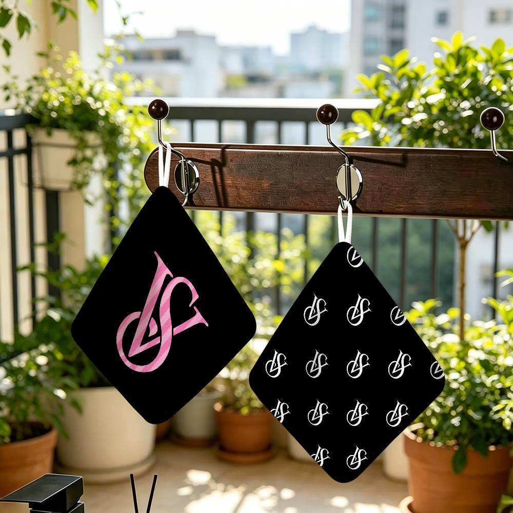 Beauty Makeup Louis Vuitton - Logo-Handtuch zum Aufhängen, Polyester-Baumwolle, lichtbeständig, für