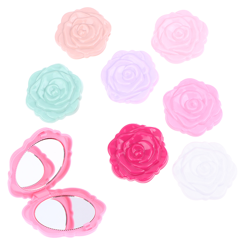 Beauty Rose Makeup - 1PCS Tragbare Retro Rose Blume Mini