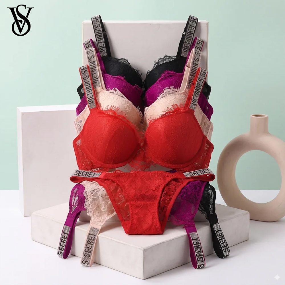 Beauty Makeup Louis Vuitton - Bequeme Push-Up-Shapewear, verstellbares, gepolstertes, gerafftes Spitzen-Lingerie-Set,