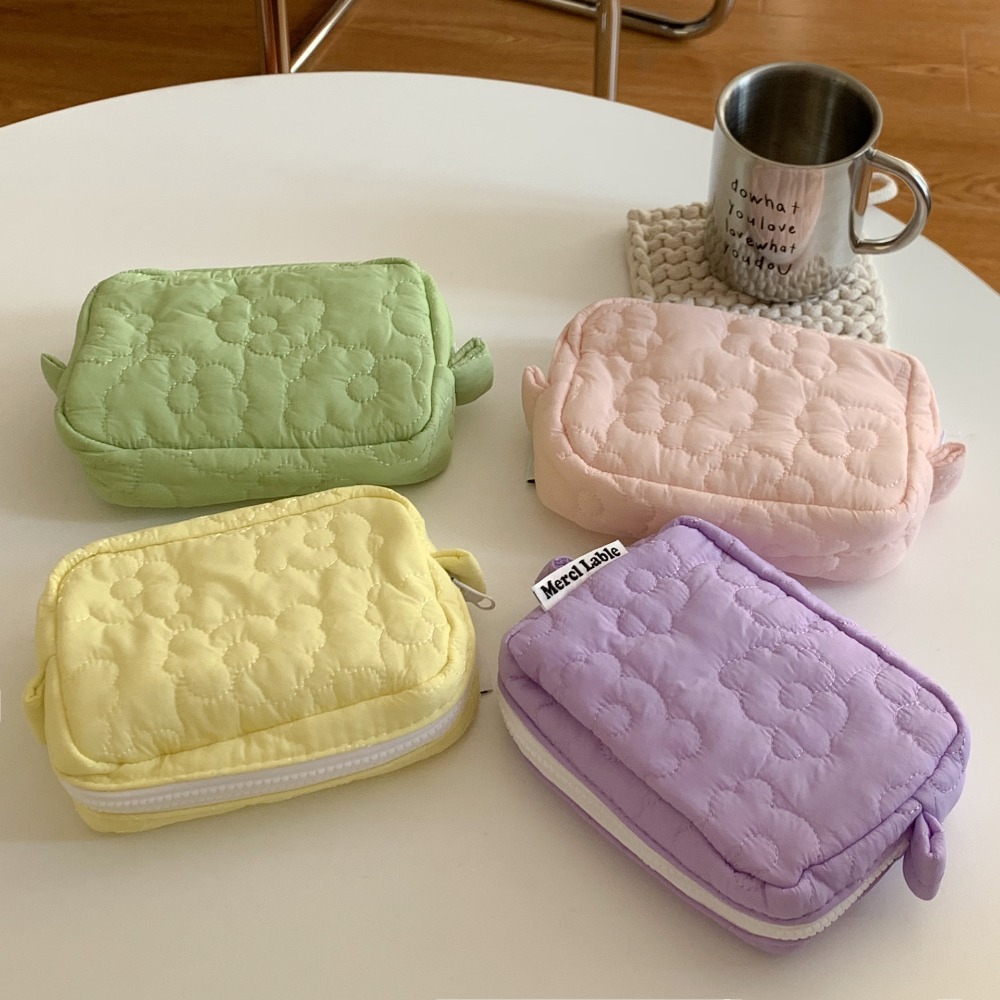 Beauty Makeup Fashion - Mode Baumwolle Make-Up Lagerung Tasche Koreanische