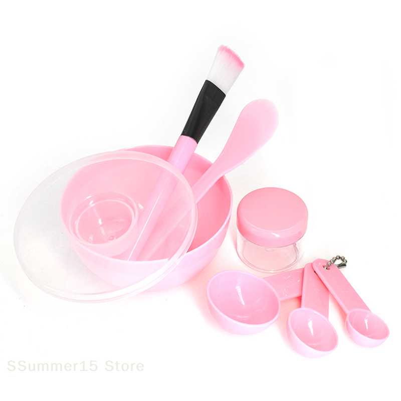 Beauty Makeup Bar - 【R】Gesichtsbürsten-Maskenschalen-Set mit Löffel, Maskenpinsel, DIY-Schönheitswerkzeuge, Mischwerkzeuge,