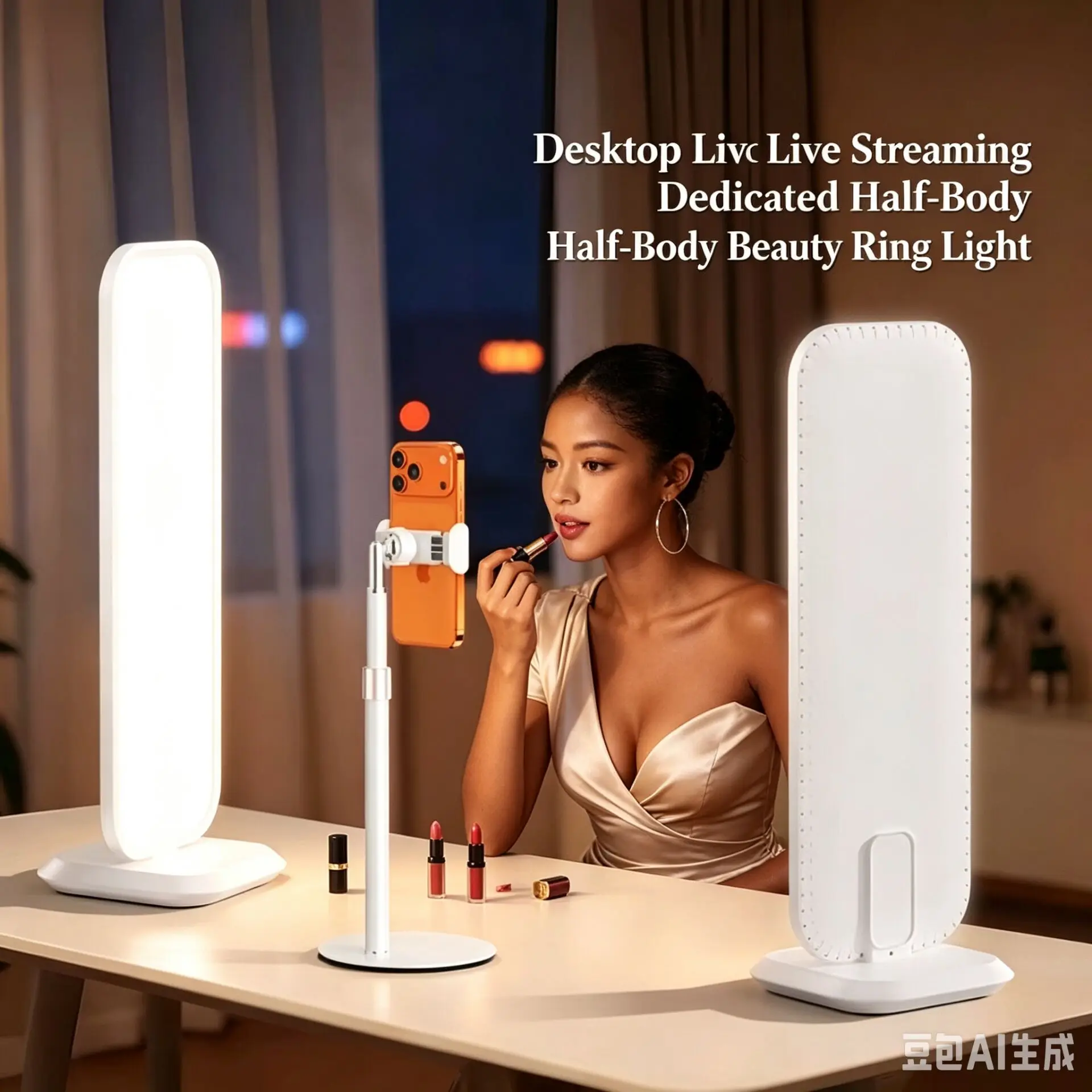 LED Desktop Halbkörper-Aufnahm – Beauty Makeup Video Bewertung und Preis