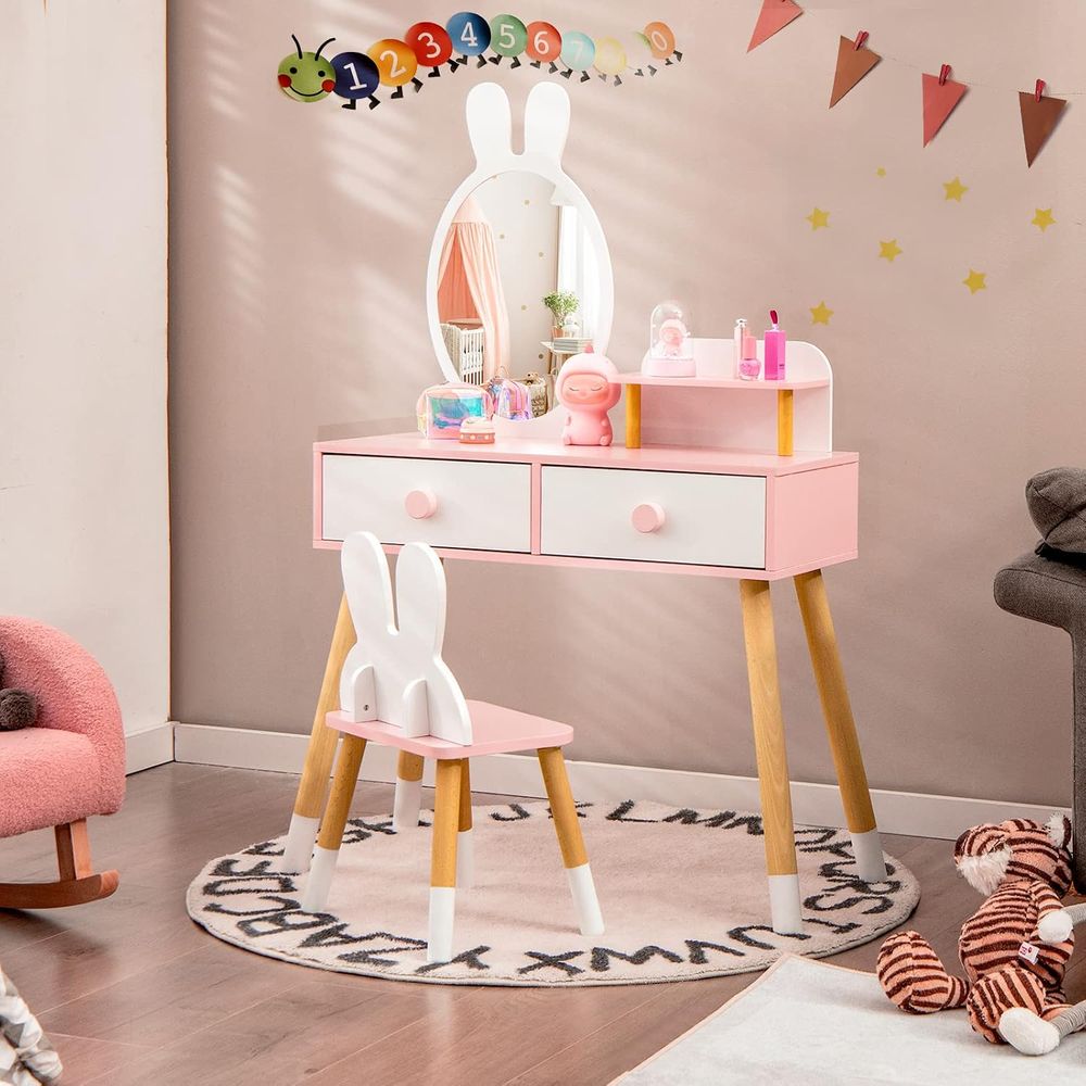 EY Kinder-Schminktisch, Hasen- – Beauty Makeup For Kids Bewertung und Preis