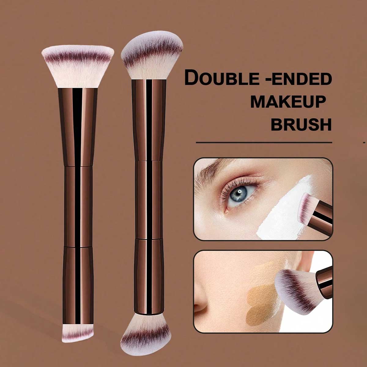 Tragbare Reise-Make-up-Pinsel  – Beauty Queen Makeup Bewertung und Preis