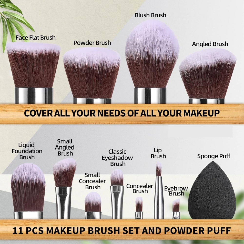BS-MALL Make-up-Pinsel-Set, 11 – Beauty Makeup Face Bewertung und Preis
