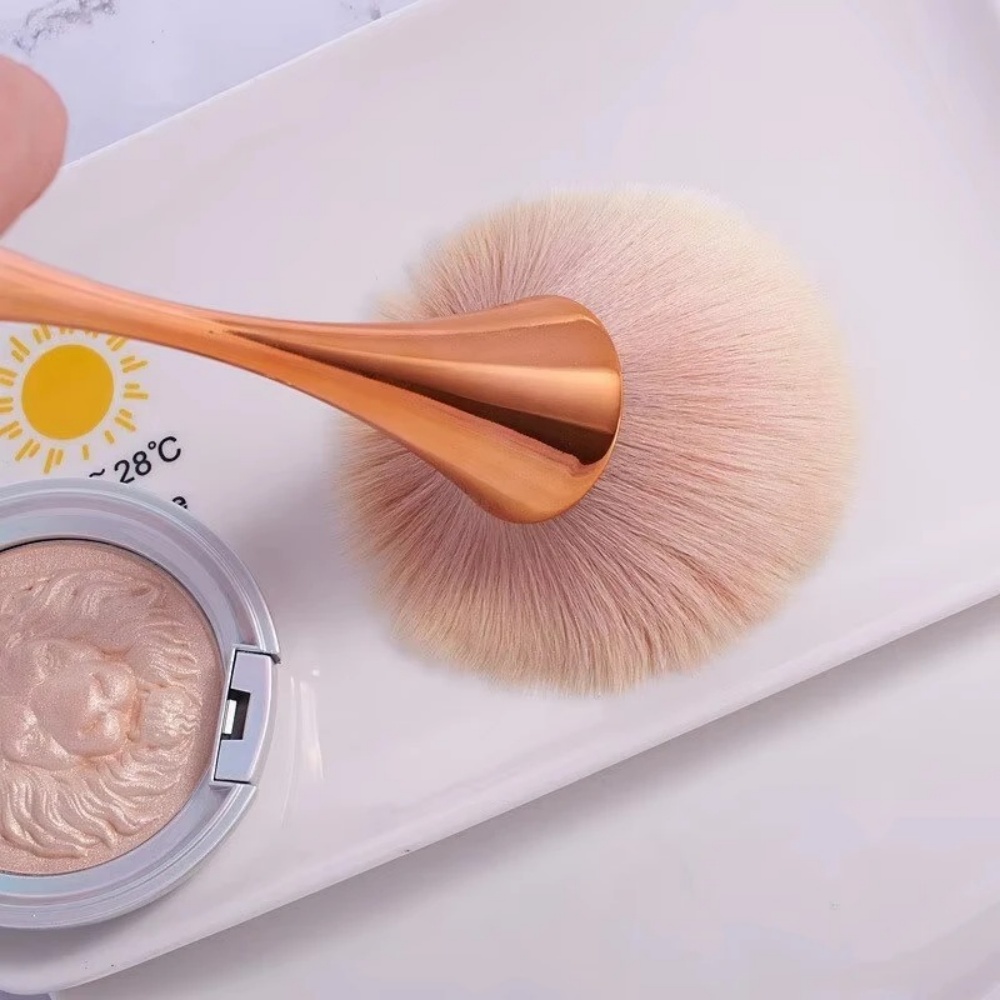 Roségoldener Fächer-Make-up-Pi – Beauty Rose Makeup Bewertung und Preis