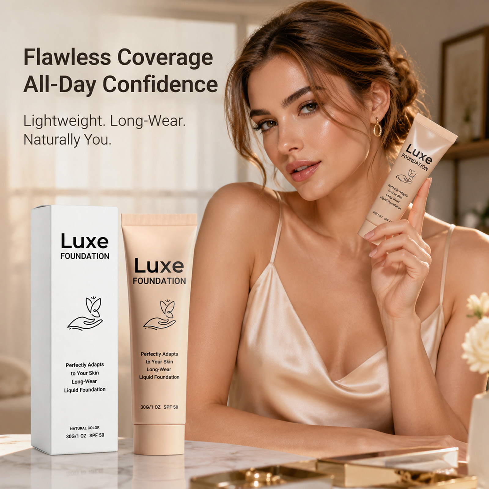 SPF 50+ Farbwechselnde Foundat – Beauty Makeup Foundation Bewertung und Preis