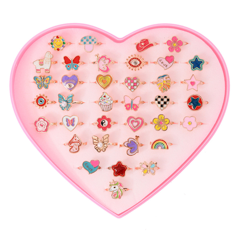 6/12/36 stücke Einstellbare Ri – Beauty Makeup For Kids Bewertung und Preis