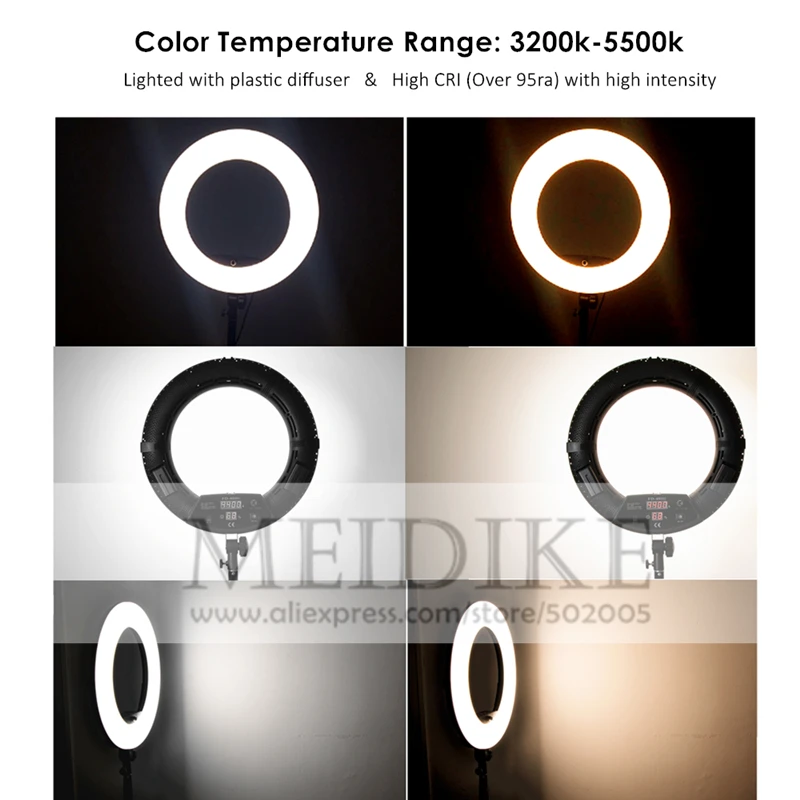 LED-Ringlampe FD-480II Beauty  – Beauty Makeup Video Bewertung und Preis
