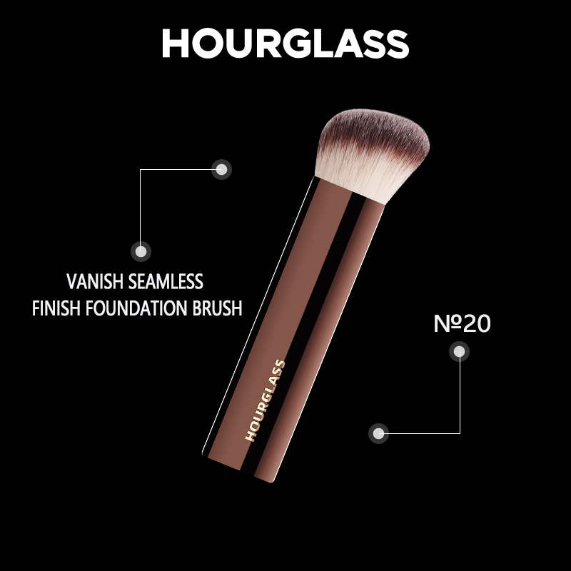 Sanduhr-Make-up-Pinsel – Nr. 2 – Beauty Queen Makeup Bewertung und Preis