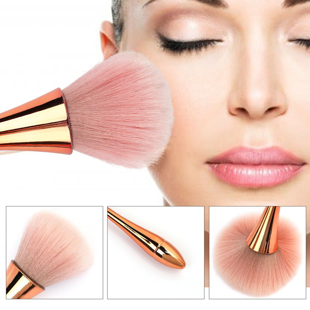 Rosegold-Puder-Rouge-Pinsel, p – Beauty Rose Makeup Bewertung und Preis