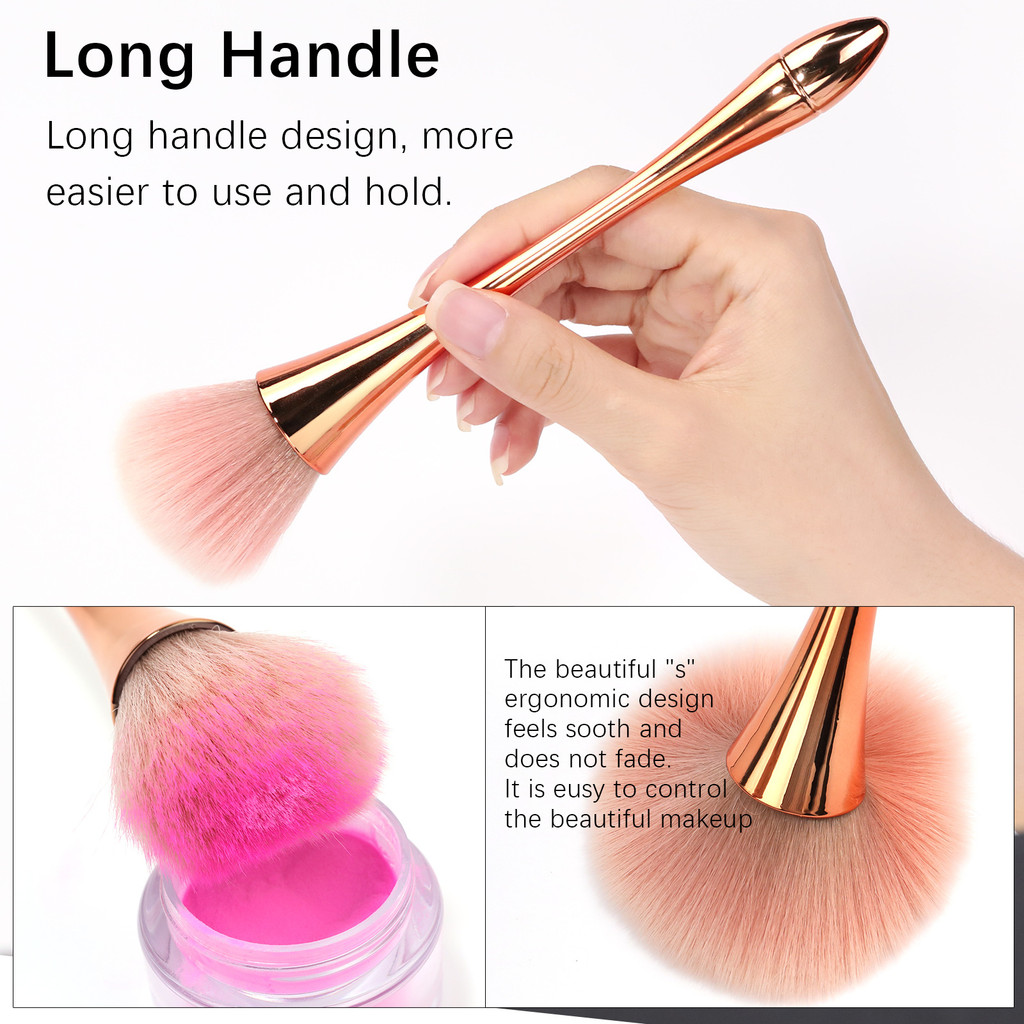 Rosegold-Puder-Rouge-Pinsel, p – Beauty Rose Makeup Bewertung und Preis