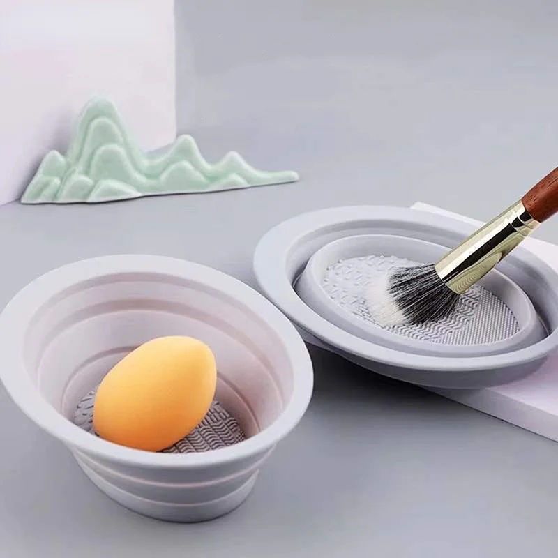 Faltbare Silikon-Make-up-Pinse – Beauty Makeup Foundation Bewertung und Preis