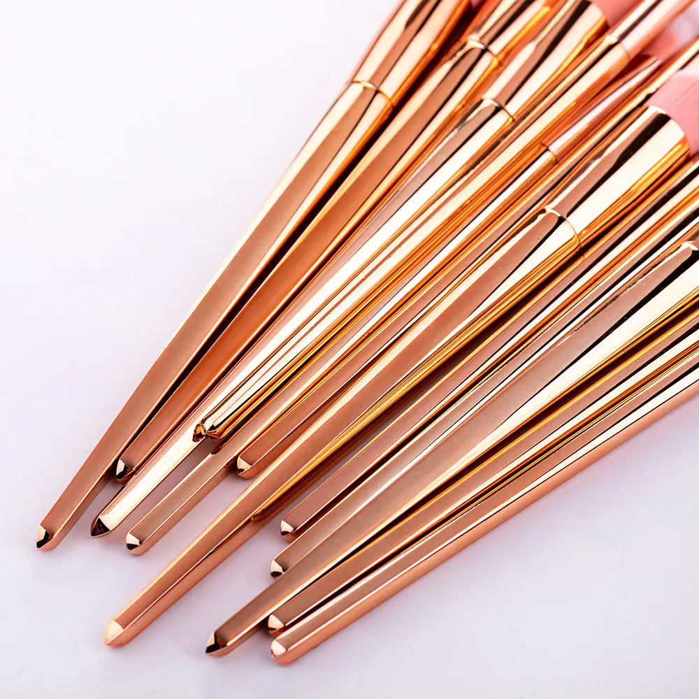 12 Teile/satz Rose Gold Hand H – Beauty Rose Makeup Bewertung und Preis
