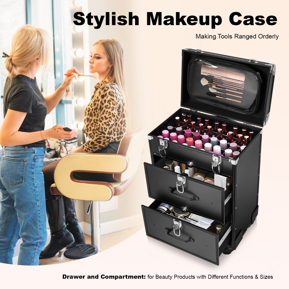 Professioneller Make-up-Koffer – Beauty Makeup Bar Bewertung und Preis