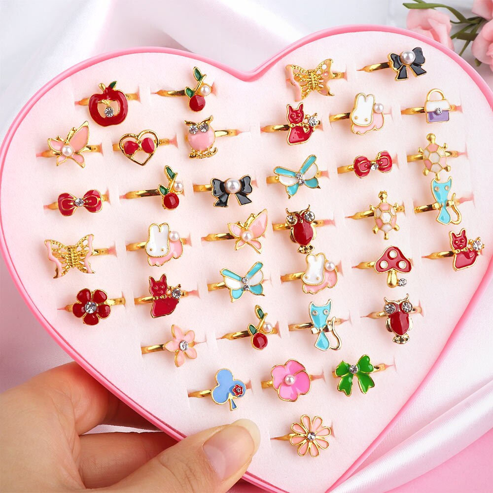 Niedliche verstellbare Ringe f – Beauty Makeup For Kids Bewertung und Preis