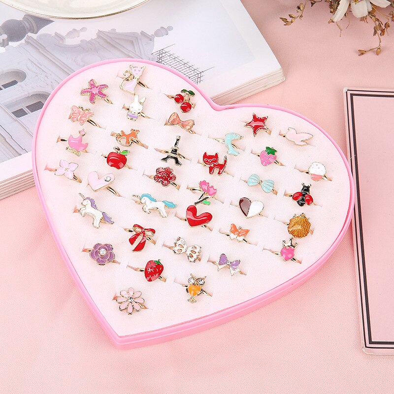 Niedliche verstellbare Ringe f – Beauty Makeup For Kids Bewertung und Preis
