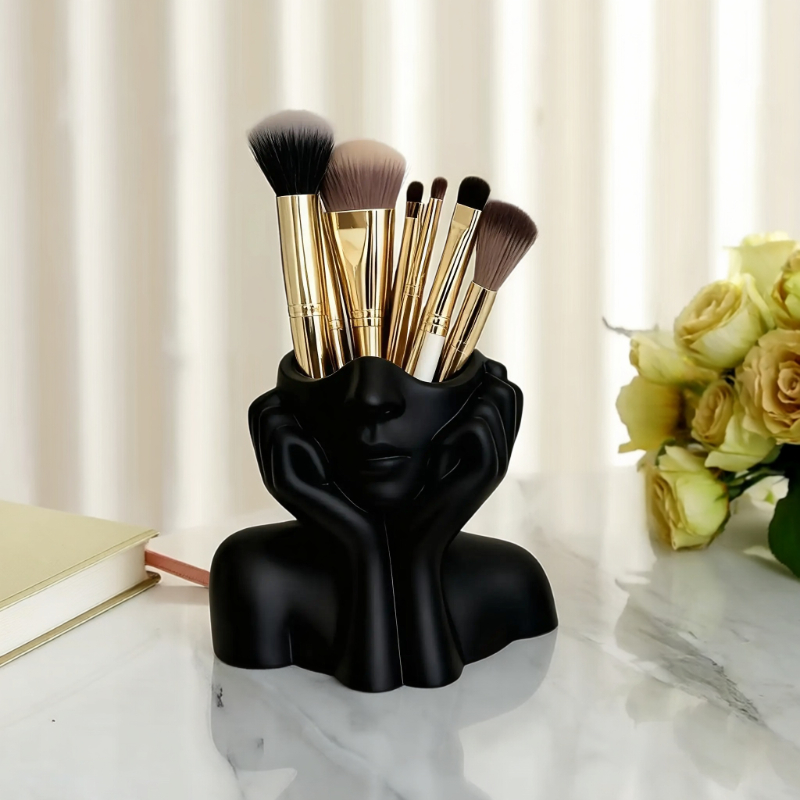 Make-up-Pinselhalter in Gesich – Beauty Queen Makeup Bewertung und Preis