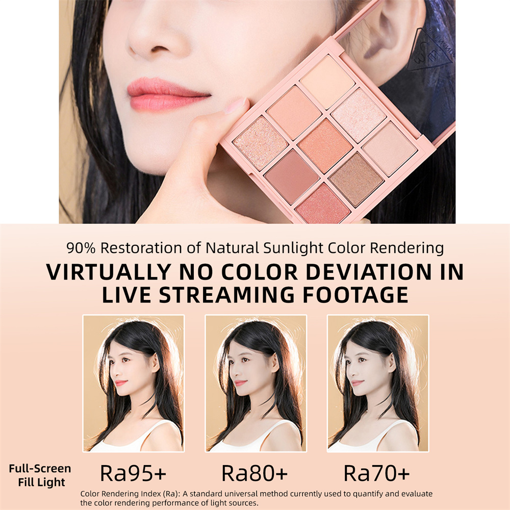 Vollbild-LED-Videoleuchte Ra95 – Beauty Makeup Video Bewertung und Preis