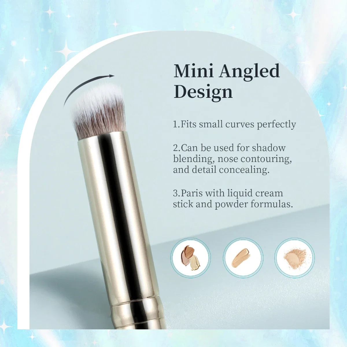 Abgewinkelter Concealer-Make-u – Beauty Queen Makeup Bewertung und Preis
