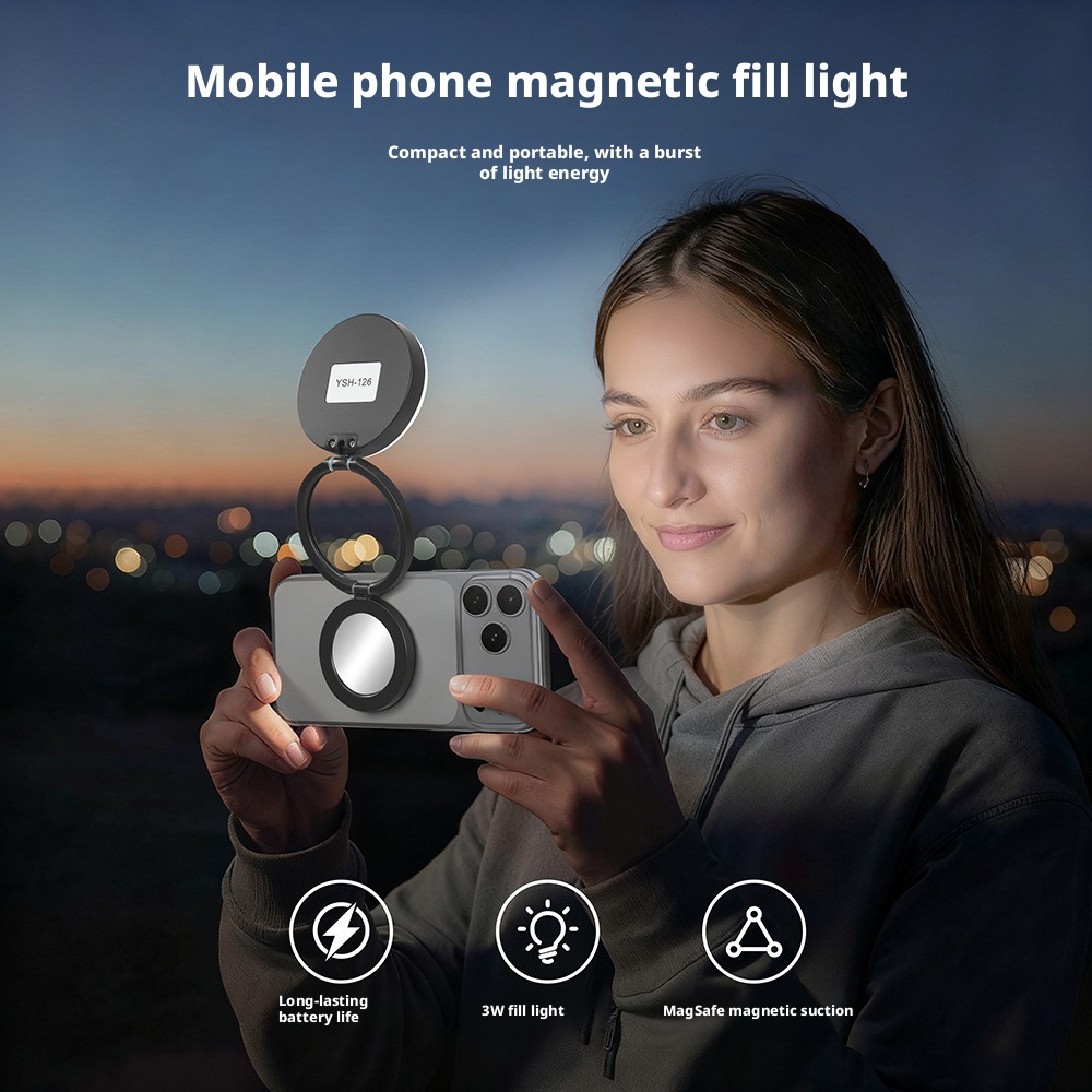 Magnetisches Handy-Füllicht Ma – Beauty No Makeup Bewertung und Preis